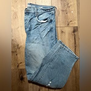 Old Navy Sky-Hi Straight Extra High Rise Jean